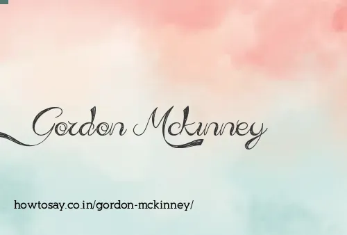 Gordon Mckinney