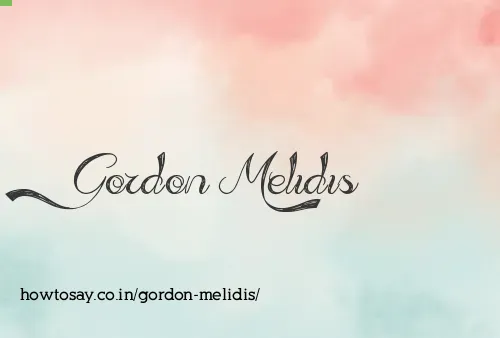 Gordon Melidis