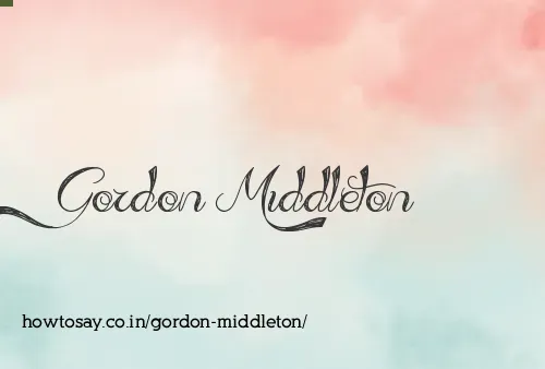 Gordon Middleton