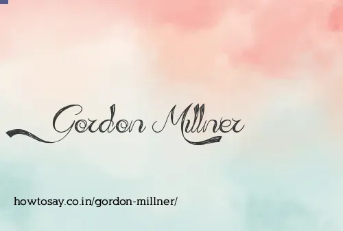 Gordon Millner