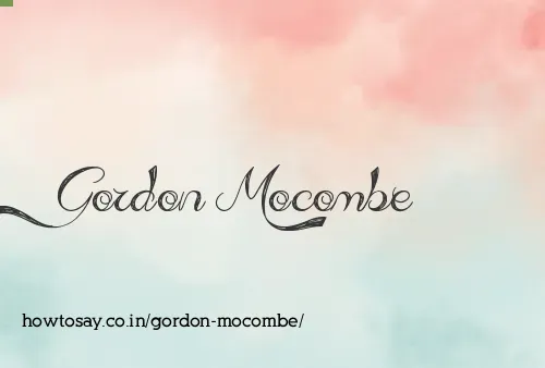Gordon Mocombe