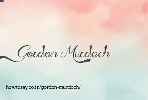 Gordon Murdoch