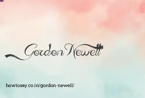 Gordon Newell