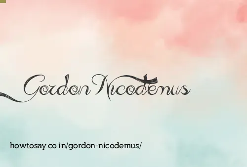 Gordon Nicodemus