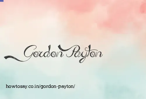 Gordon Payton