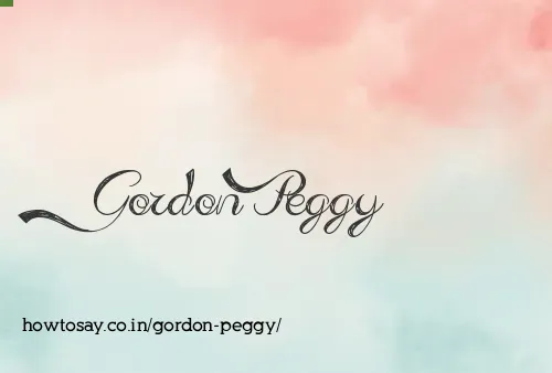 Gordon Peggy