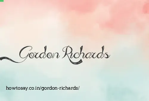Gordon Richards