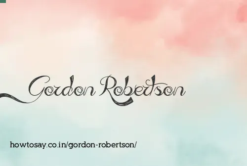 Gordon Robertson