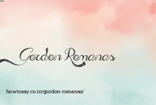 Gordon Romanas