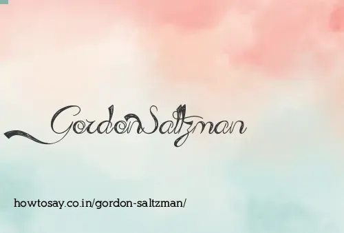 Gordon Saltzman
