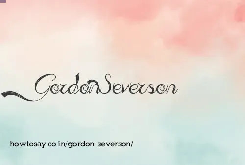 Gordon Severson