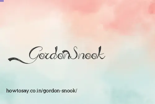 Gordon Snook
