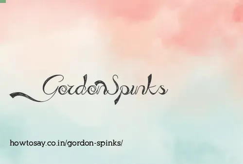 Gordon Spinks