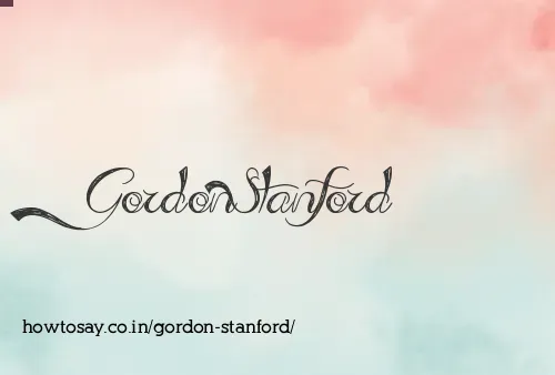 Gordon Stanford