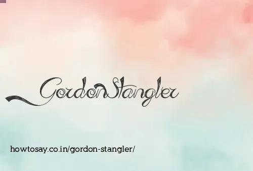 Gordon Stangler