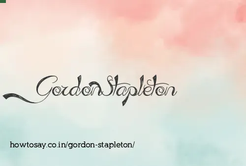 Gordon Stapleton