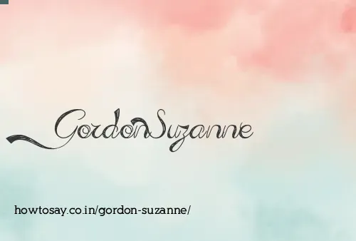 Gordon Suzanne
