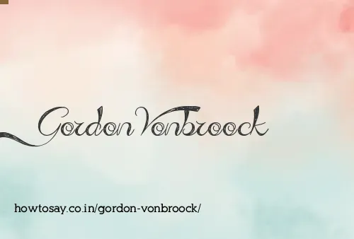 Gordon Vonbroock