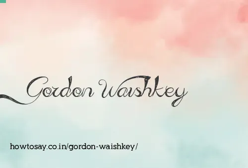 Gordon Waishkey