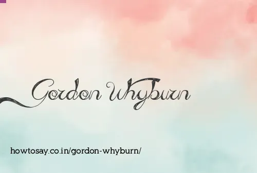 Gordon Whyburn