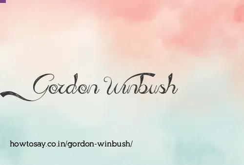 Gordon Winbush