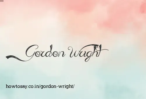 Gordon Wright