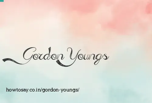 Gordon Youngs