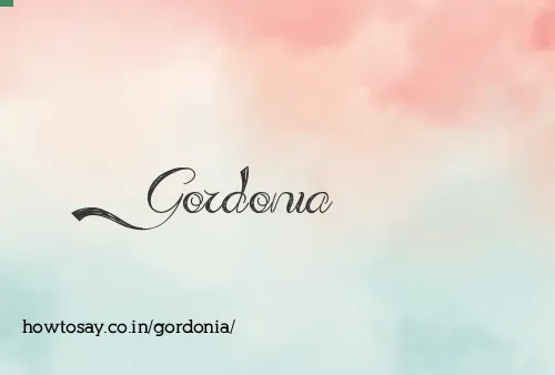 Gordonia