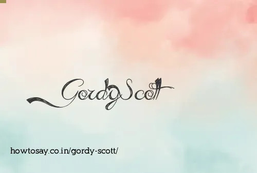 Gordy Scott