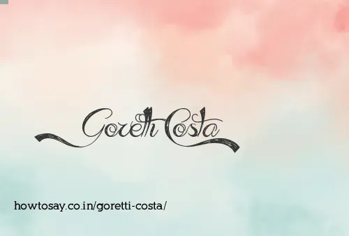 Goretti Costa