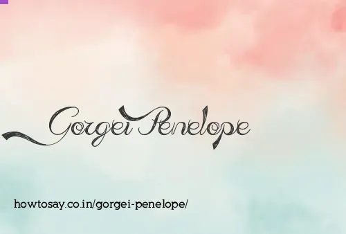 Gorgei Penelope