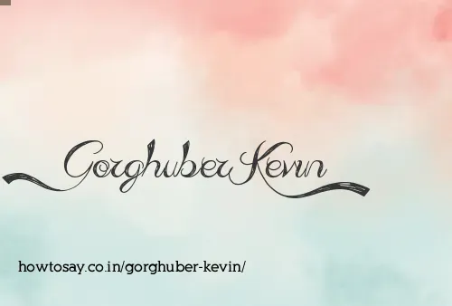 Gorghuber Kevin