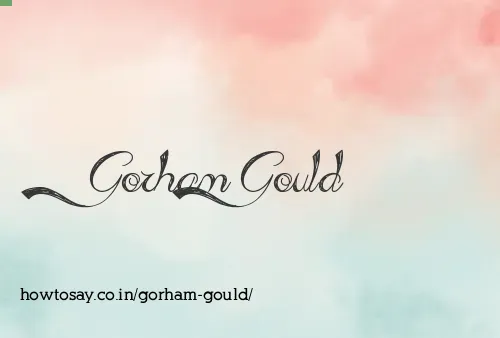 Gorham Gould