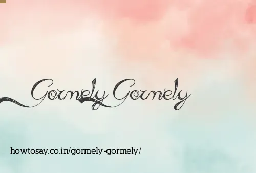 Gormely Gormely