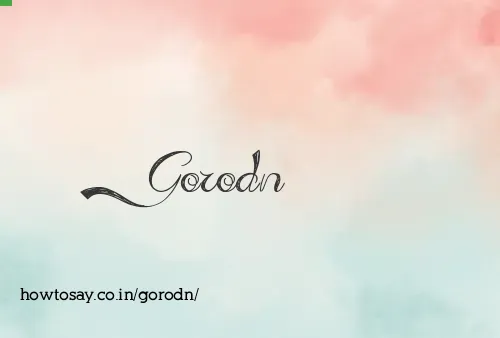 Gorodn