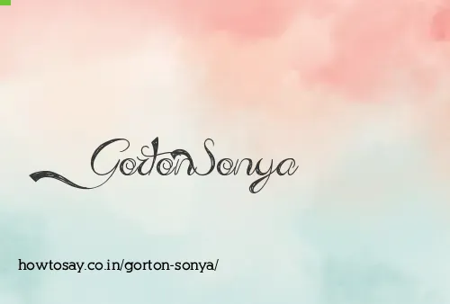 Gorton Sonya