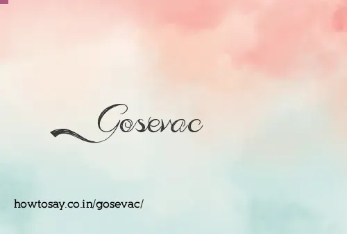 Gosevac