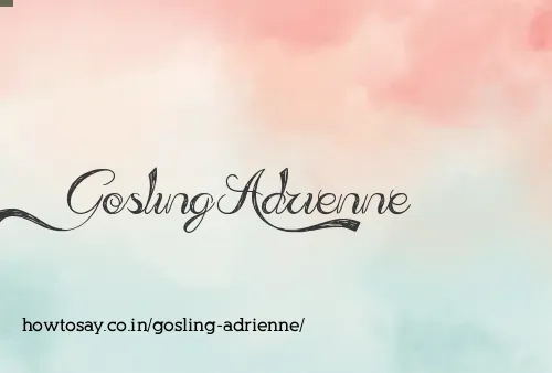 Gosling Adrienne