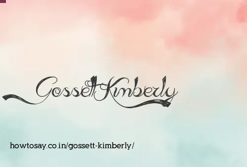 Gossett Kimberly