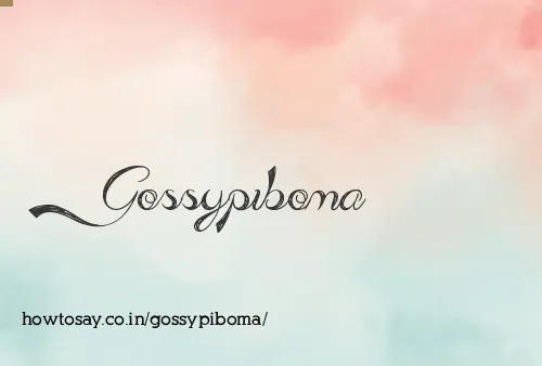 Gossypiboma