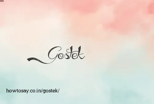 Gostek