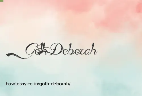 Goth Deborah