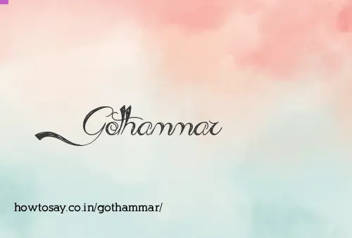 Gothammar