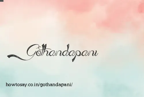 Gothandapani