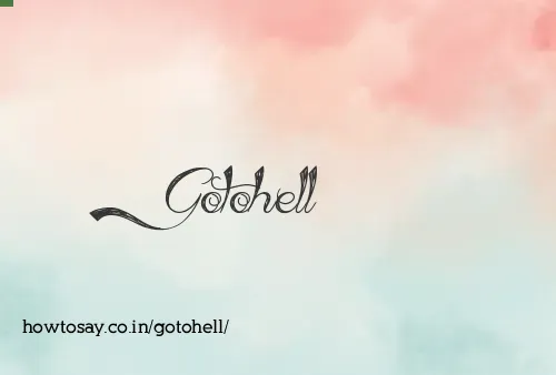 Gotohell