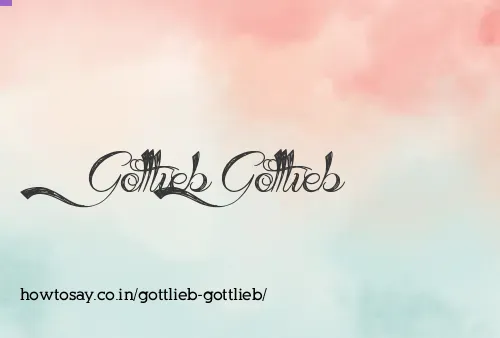 Gottlieb Gottlieb