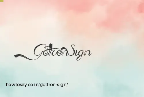 Gottron Sign