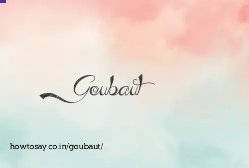 Goubaut