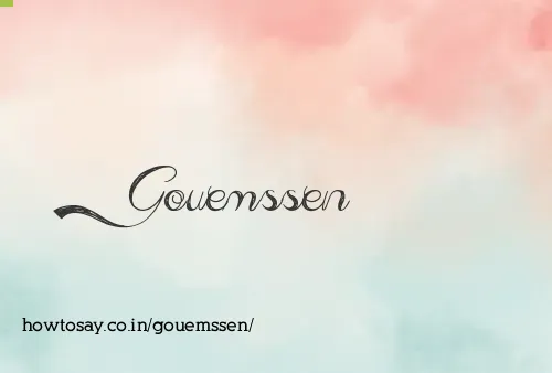 Gouemssen