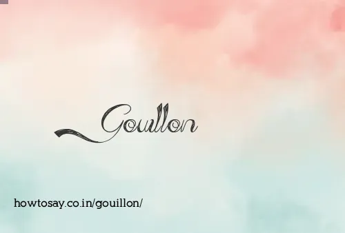 Gouillon